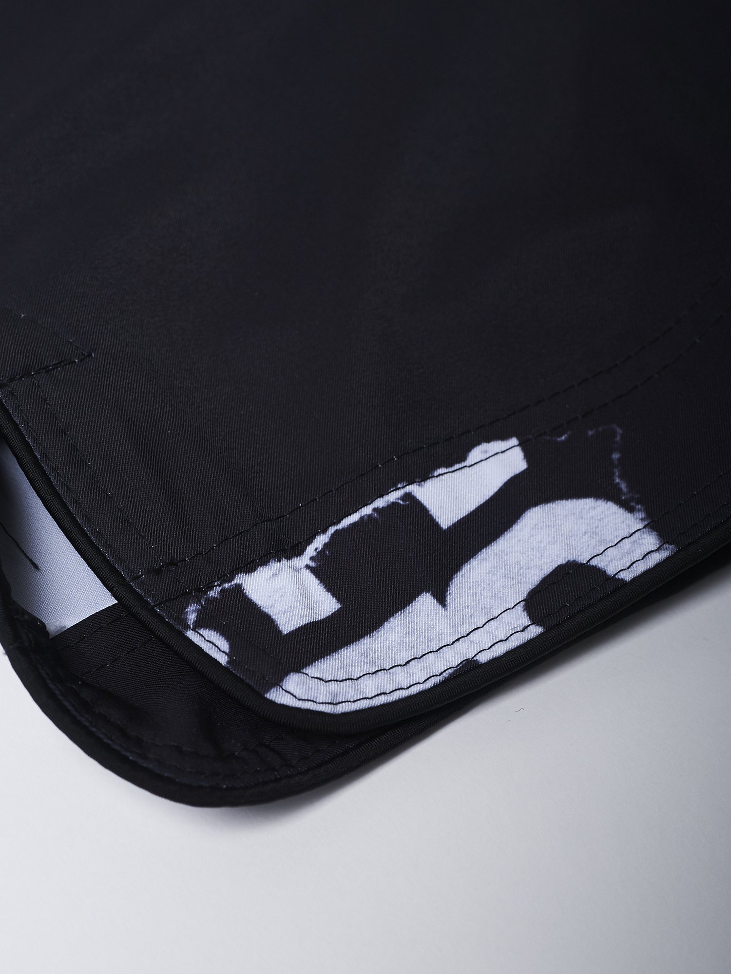 MMA shorts MANTO Torn Black photo