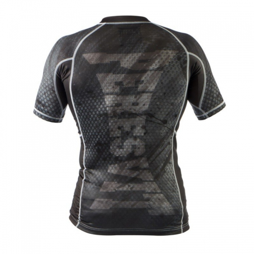 Рашгард Peresvit Immortal Silver Force Rashguard Short Sleeve Black Rain купить