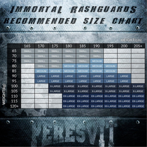 Рашгард Peresvit Immortal Silver Force Rashguard Short Sleeve Black Rain размер