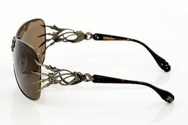 Солнцезащитные очки Affliction Blade Ant.Gold- Black, Фото № 4