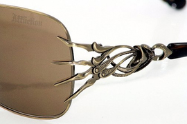 Солнцезащитные очки Affliction Blade Ant.Gold- Black, Фото № 5