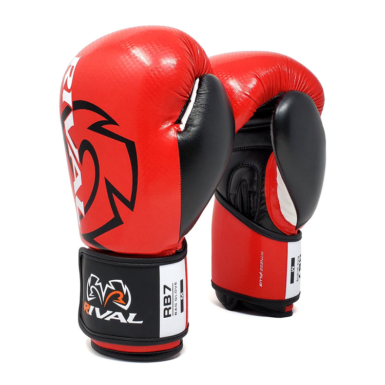Боксерские перчатки Rival RB7 Fitness and Bag Glove Red купить