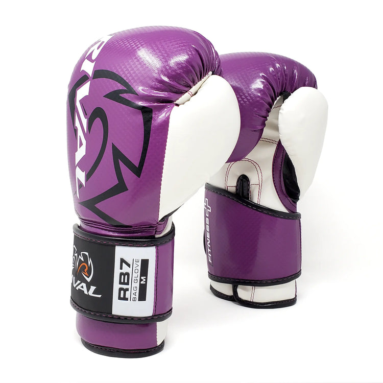 Снарядные перчатки Rival RB7 Fitness and Bag Glove Purple White купить
