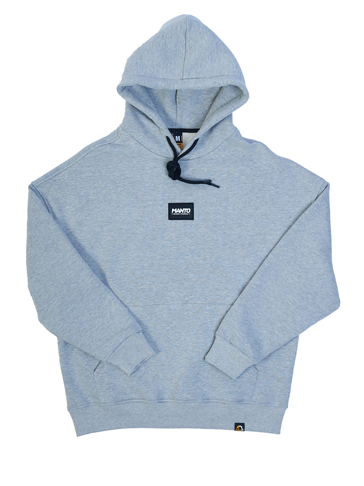 Худі MANTO Hoodie Label Oversize Heather Gray ціна