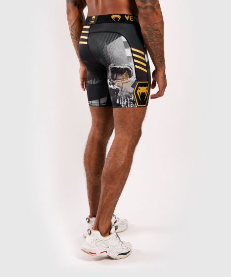 Компрессионные шорты Venum Skull compression shorts Black цена