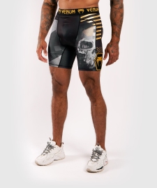 Компрессионные шорты Venum Skull compression shorts Black