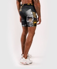 Компрессионные шорты Venum Skull compression shorts Black, Фото № 3
