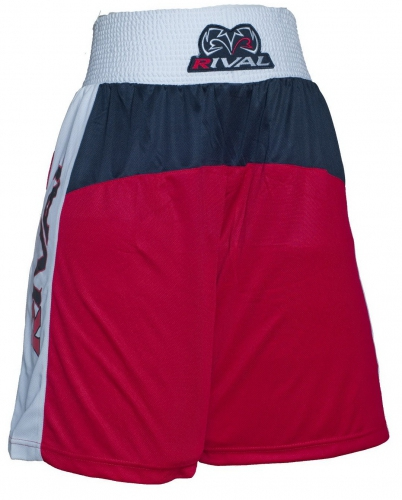 Boxing shorts Rival Training Shorts Red Black White buy