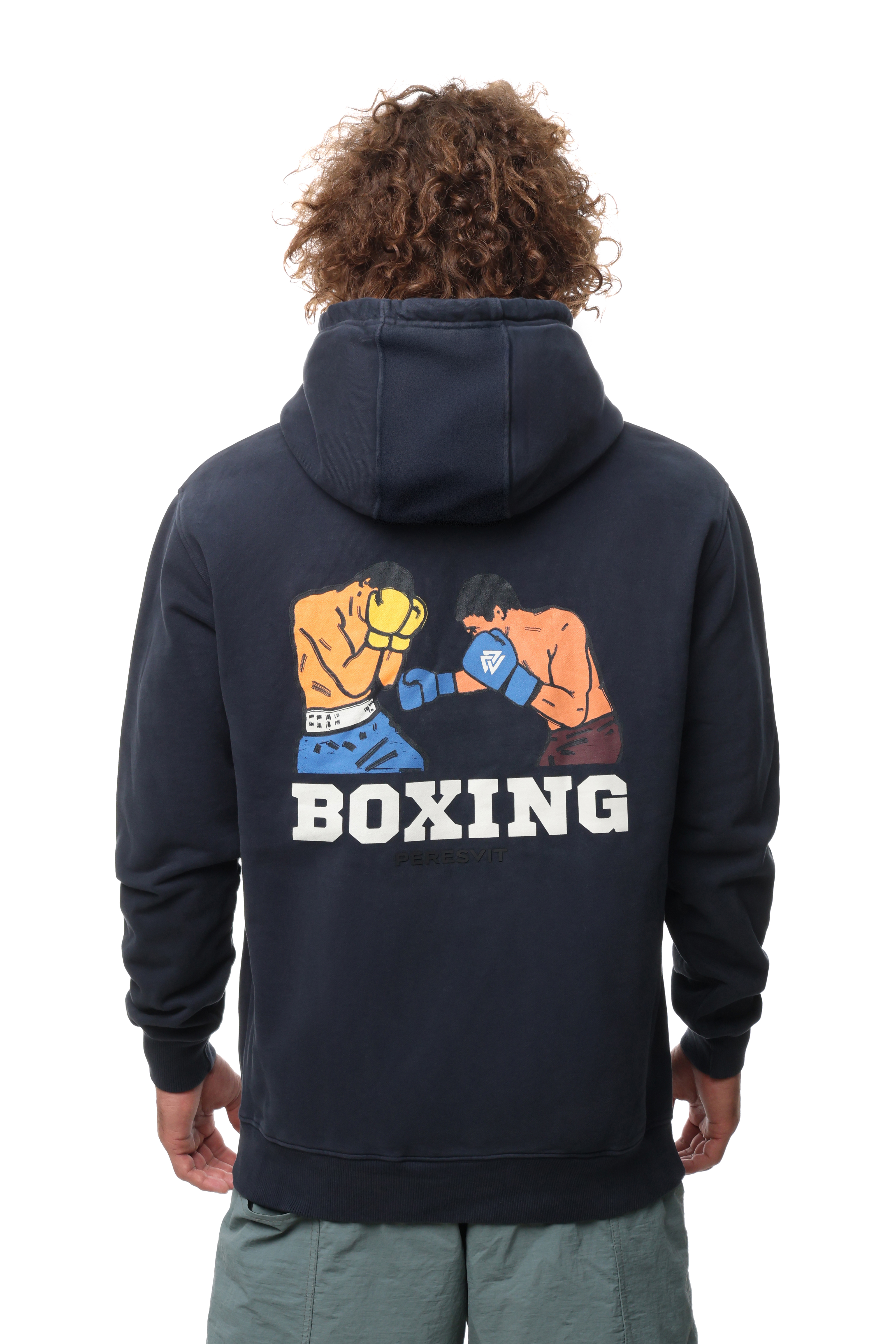 Худи Peresvit Vibrant Boxing Hoodie Navy Blue