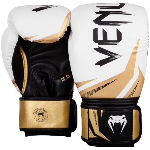 Боксерские перчатки Venum Challenger 3.0 Boxing Gloves White Gold купить