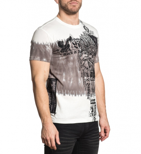 Футболка Affliction Damage Case T-Shirt цена