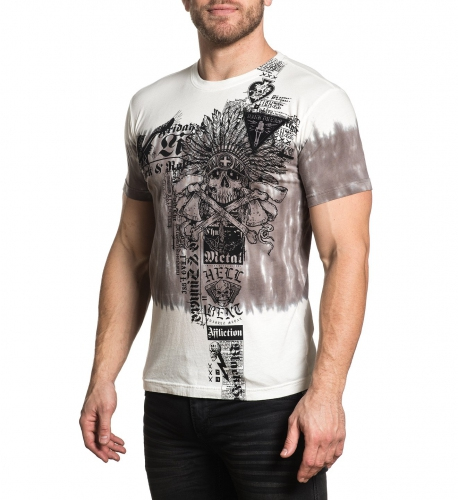Футболка Affliction Damage Case T-Shirt фото