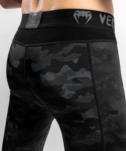 Venum Defender Spats Dark Camo compression pants size