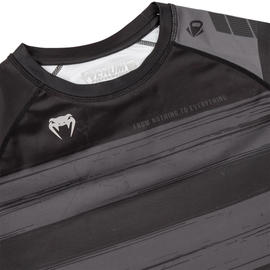 Компрессионная футболка Venum AMRAP Compression T-shirt Long Sleeves Black Grey, Фото № 4