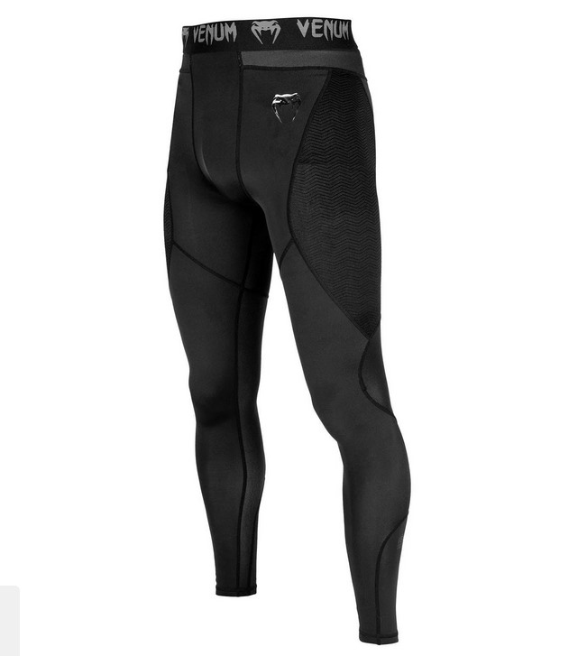 Компрессионные штаны Venum G-Fit Spats Black