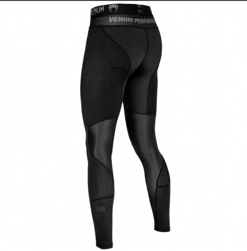 Компрессионные штаны Venum G-Fit Tights Black купить