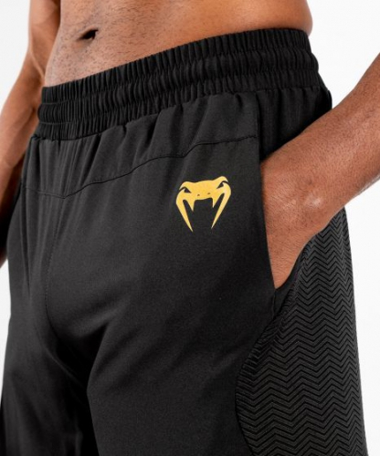 Спортивні шорти Venum G-Fit Training Shorts Black Gold оригінал