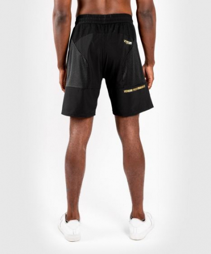Спортивні шорти Venum G-Fit Training Shorts Black Gold фото