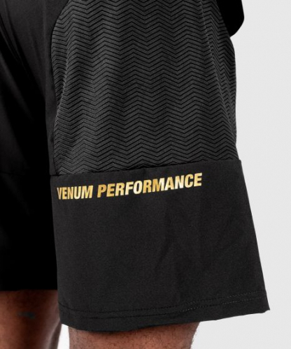 Спортивні шорти Venum G-Fit Training Shorts Black Gold розмір