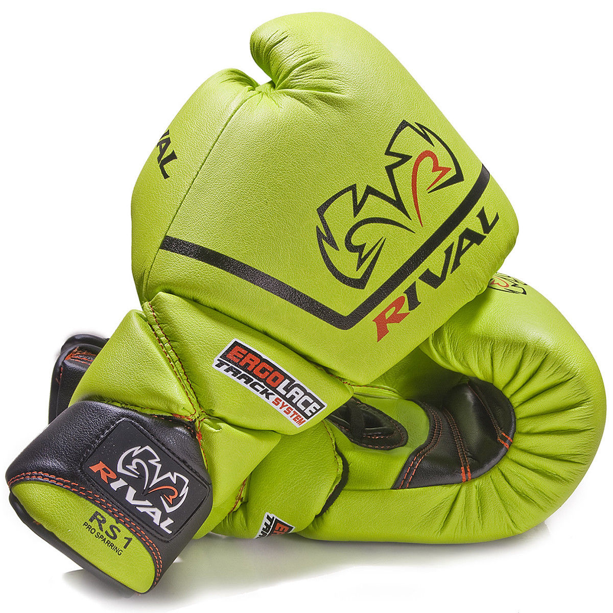 Боксерские перчатки Rival RS1 Pro Sparring Gloves Lime