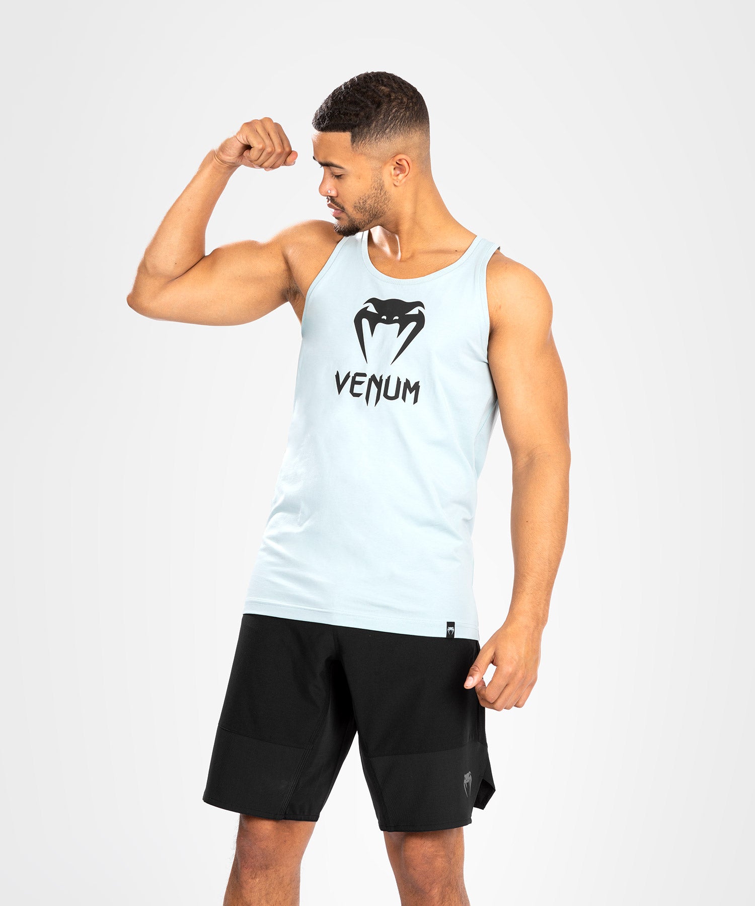 Venum Summer 88 Tank Top Clearwater Blue Black photo