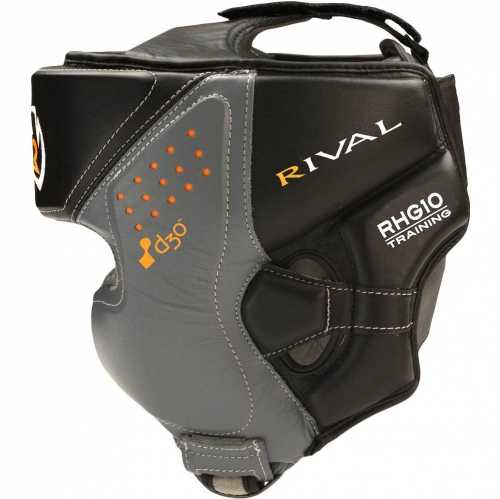 Rival RHG10 Intelli-Shock Pro Training Headgear Black-Grey photo