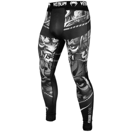 Компрессионные штаны Venum Devil Spats White Black, Фото № 3