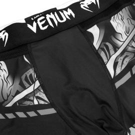 Компрессионные штаны Venum Devil Spats White Black, Фото № 5