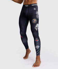 Venum x TEKKEN 8 Paul Phoenix Spats Black Blue