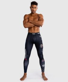 Venum x TEKKEN 8 Paul Phoenix Spats Black Blue size