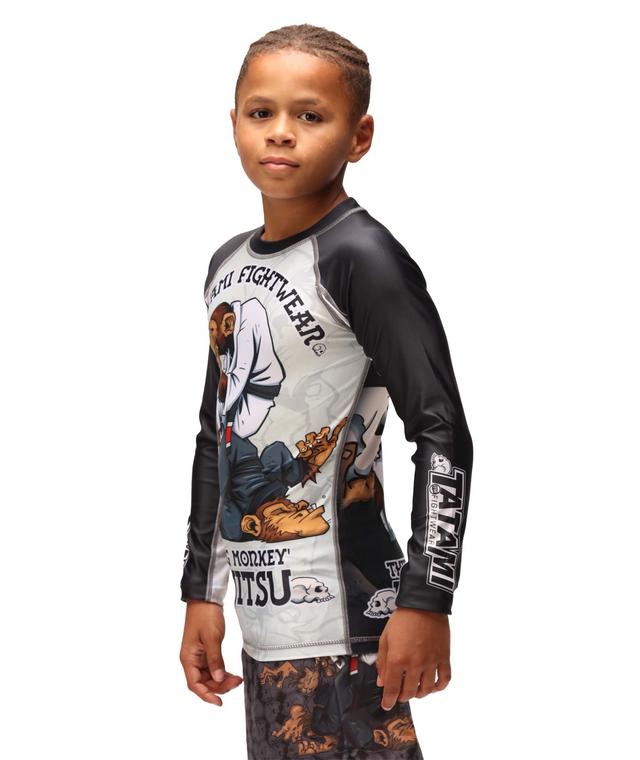 Дитячий рашгард Tatami Kids Thinker Monkey ціна