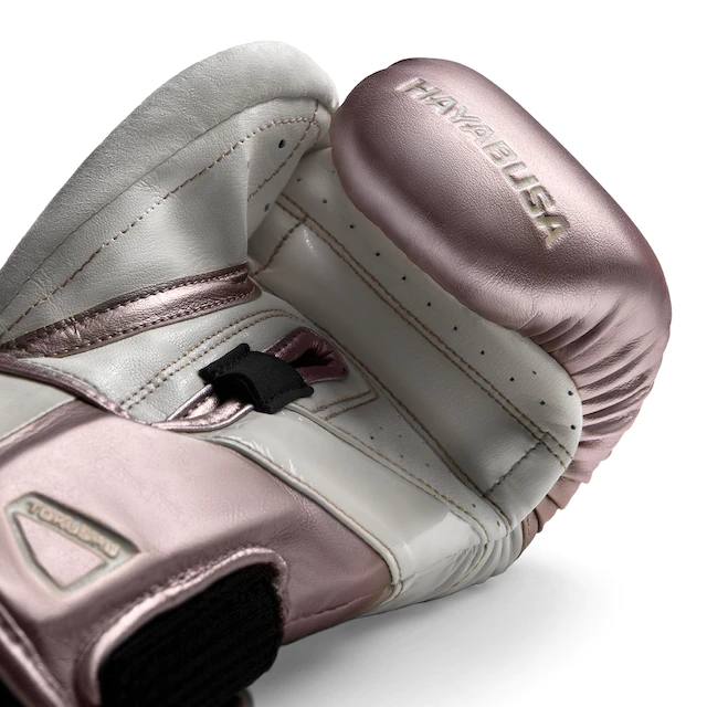 Hayabusa T3 Boxing Gloves Rose Gold photo