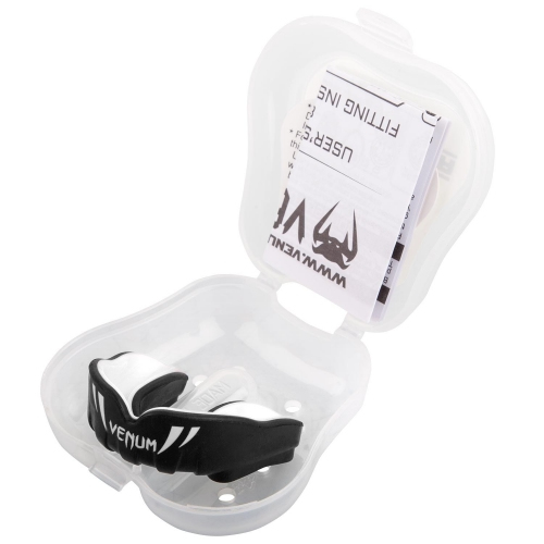 Детская капа Venum Challenger Mouthguard Black White оригинал