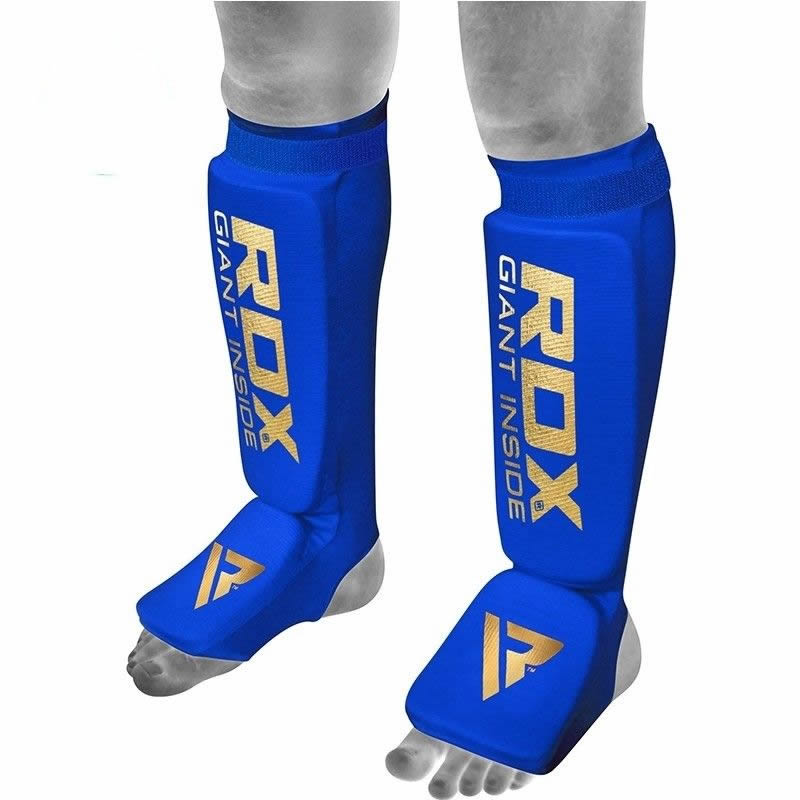 Захист гомілки RDX SI MMA Gel Padded Lightweight OEKO-TEX® Standard 100 Certified Blue