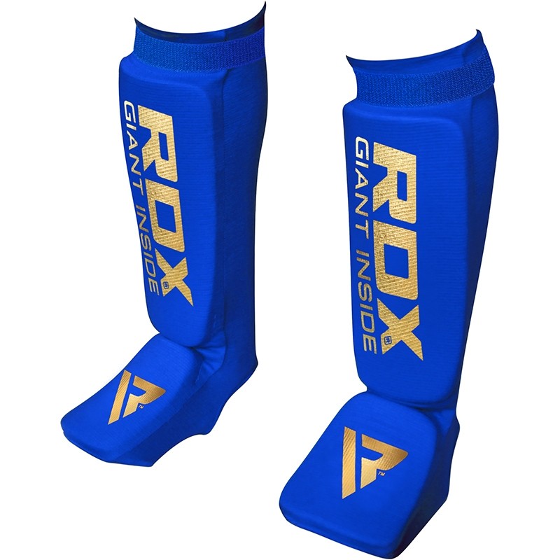 Захист гомілки RDX SI MMA Gel Padded Lightweight OEKO-TEX® Standard 100 Certified Blue ціна