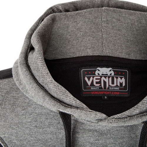Venum Assault Hoodie Black Grey cost