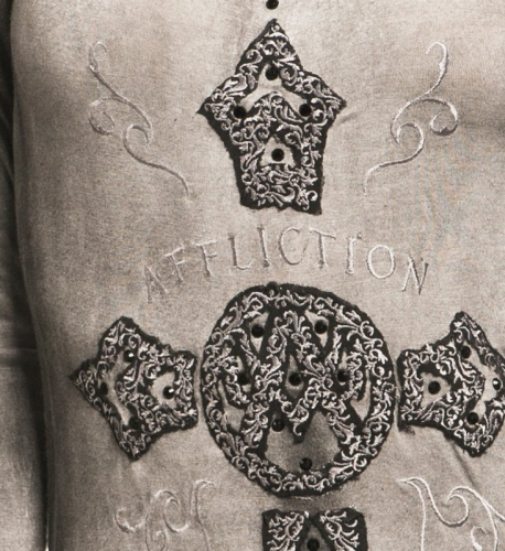 Женская футболка Affliction Tomorrow Sky Long Sleeve T-shirt цена