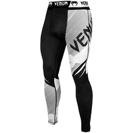 Компрессионные штаны Venum NoGi 2.0 Spats Black White, Фото № 3