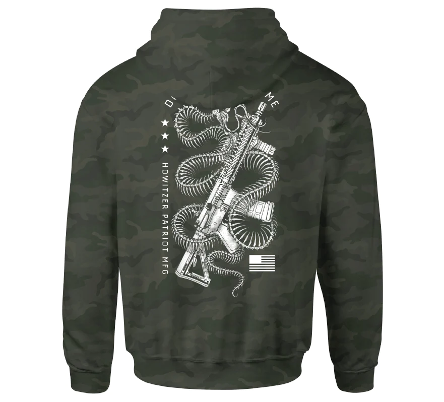 Толстовка Howitzer Coiled Snake Po Hood Military Green Camo купить