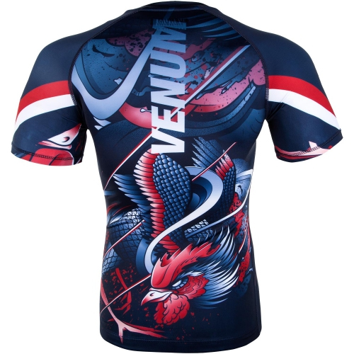 Рашгард Venum Rooster Rashguard Short Sleeves Navy купить