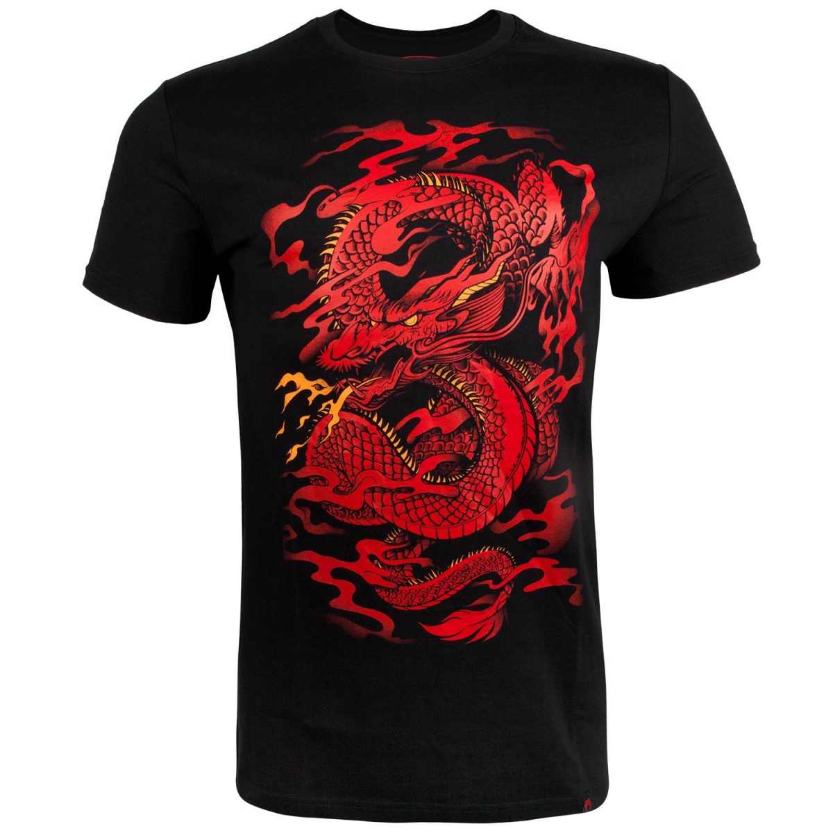 Футболка Venum Dragons Flight T-shirt Black Red
