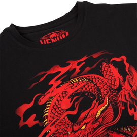 Футболка Venum Dragons Flight T-shirt Black Red, Фото № 3