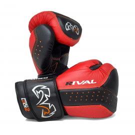 Боксерские перчатки Rival RB10 Intelli-Shock Bag Gloves Black Red