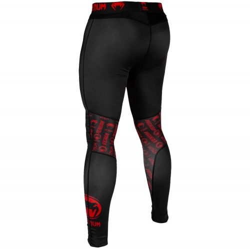 Компресійні штани Venum Logos Tights Black Red оригінал