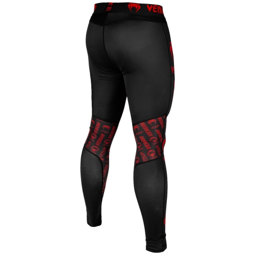 Компресійні штани Venum Logos Tights Black Red де купити