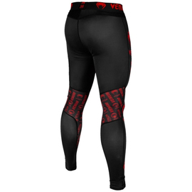 Компрессионные штаны Venum Logos Tights Black Red, Фото № 7