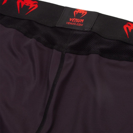 Компрессионные штаны Venum Logos Tights Black Red, Фото № 4