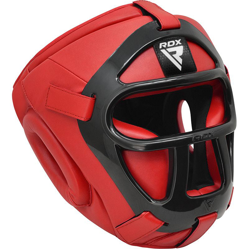 Шолом RDX T1 With Removable Face Cage Red ціна