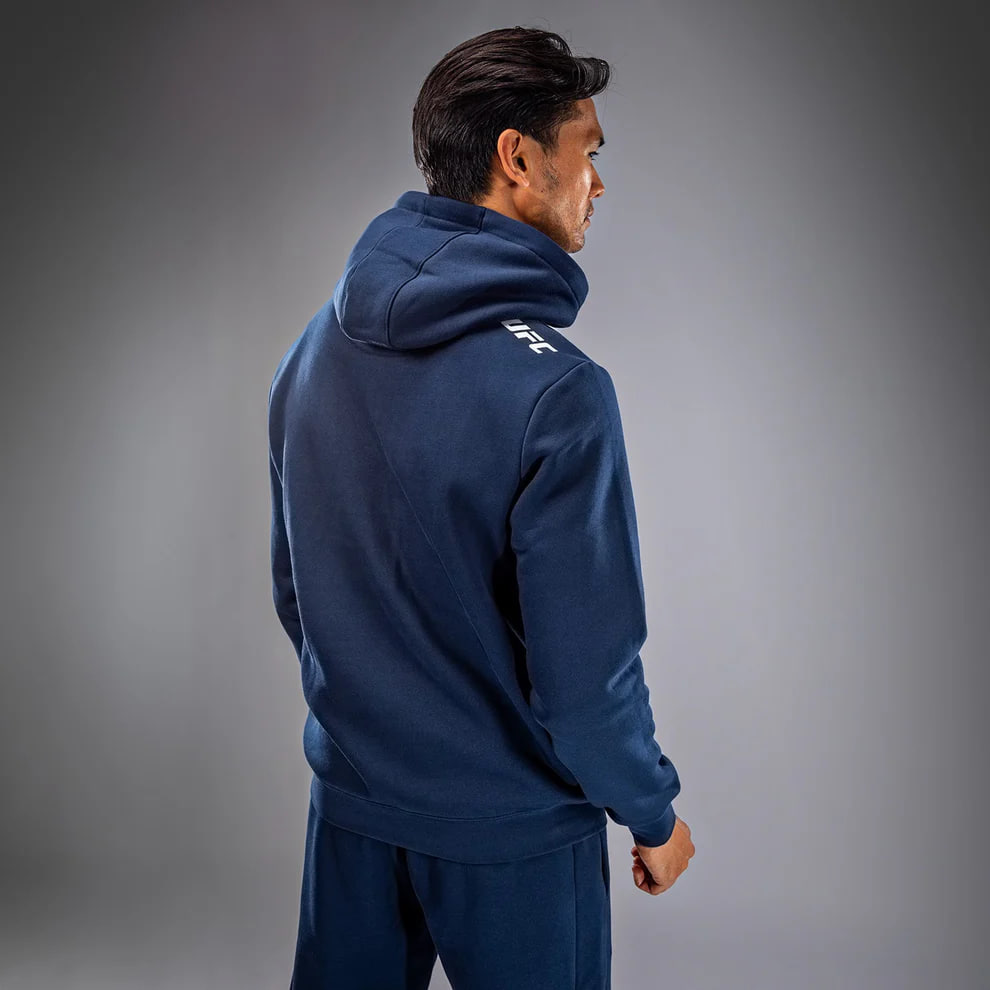 Худі UFC Venum FIGHT WEEK 4.0 PLAIN VERSION Mens Hoodies Navy Blue ціна