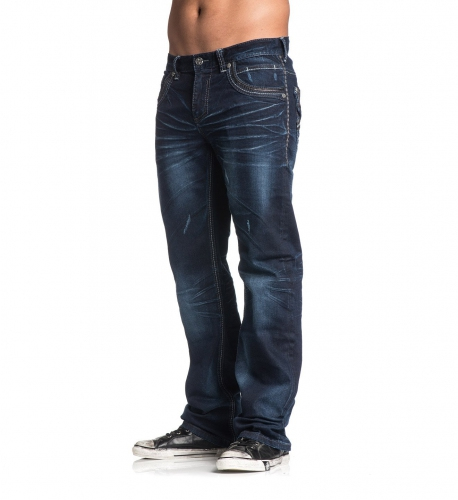 Джинсы Affliction Blake Classic Gilmore Wash фото